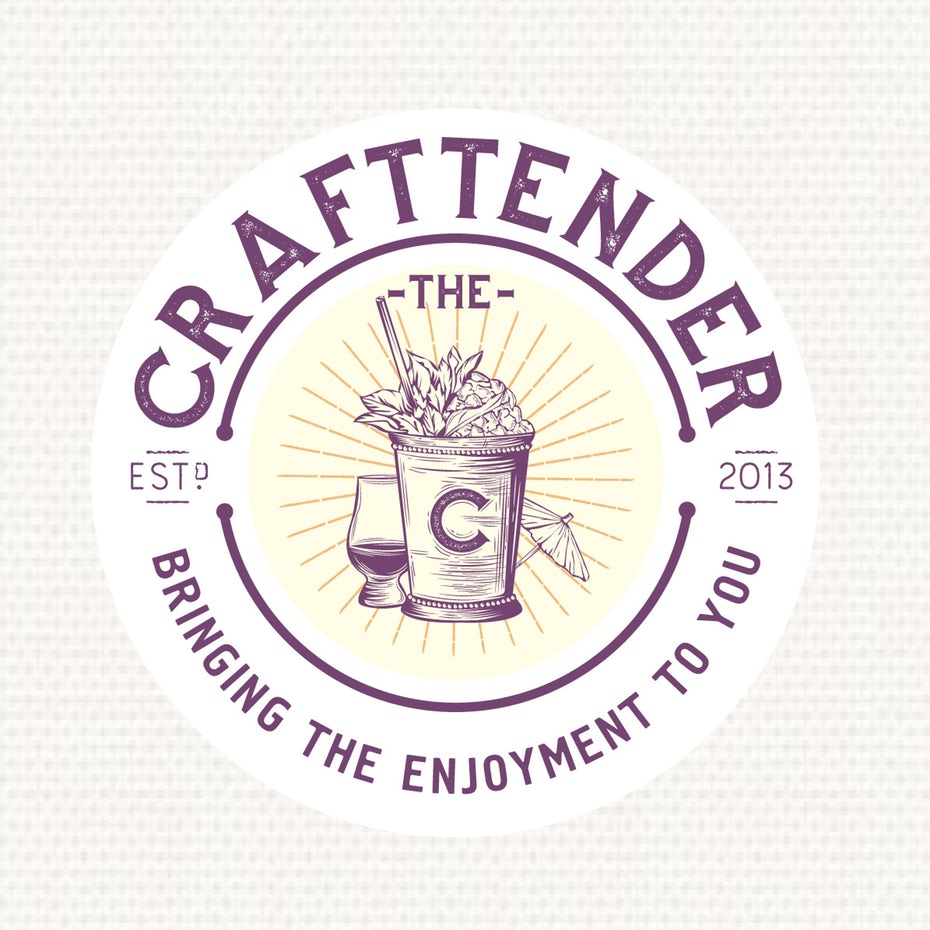 Craftender beer logo