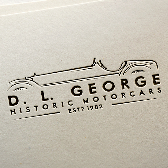 logo for D. L. George Historic Motorcars