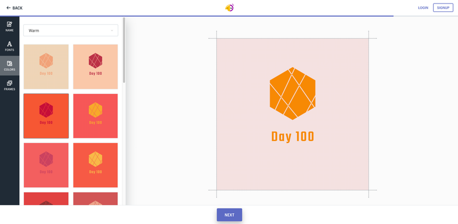 example for logo from hatchful