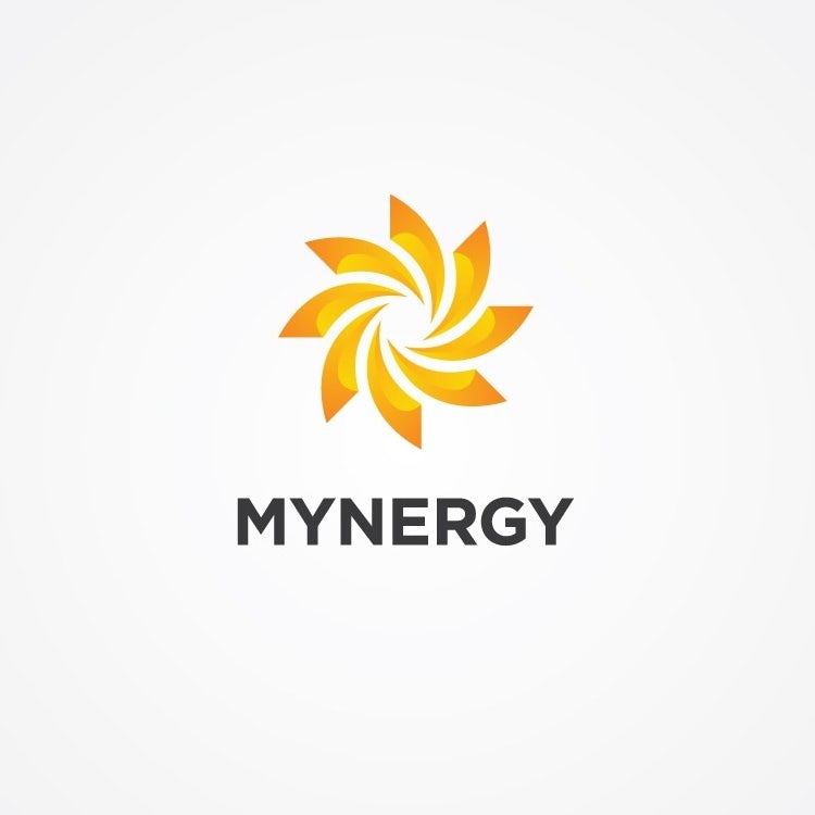 yellow and orange logo
