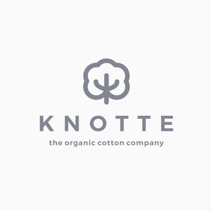 Simple logo design for Knotte