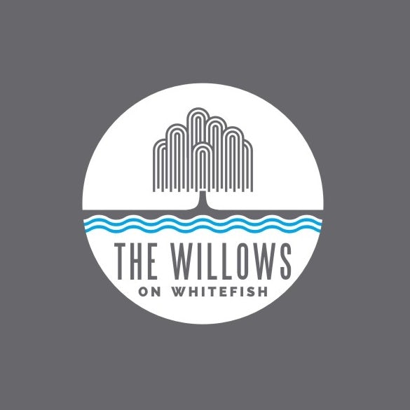 modern retro hotel logo