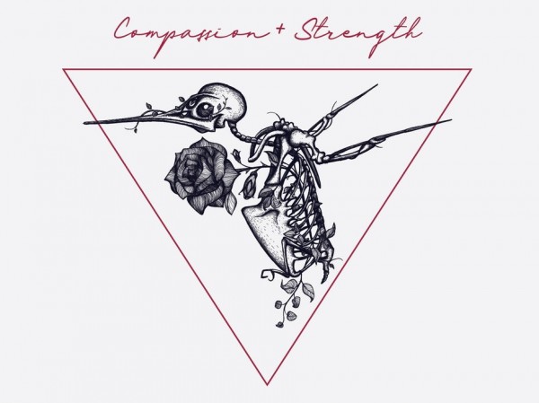 Compassion + Strength  logo 