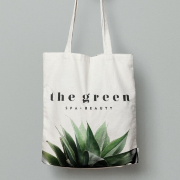 The Green Spa and Beauty logo