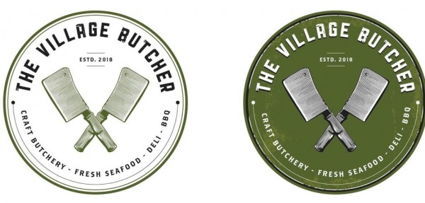 The Village Butcher logo s