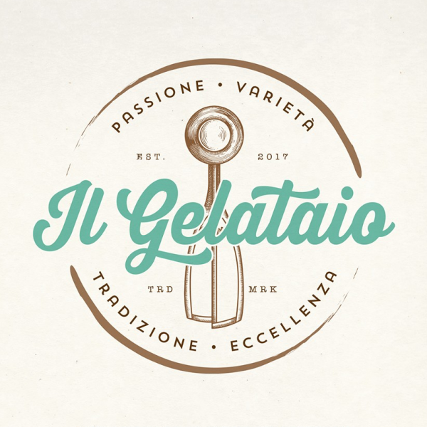 classic ice cream logo