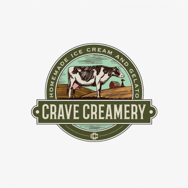 classic ice cream logo