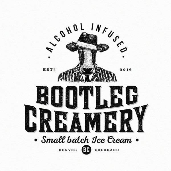 classic ice cream logo