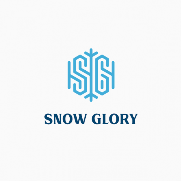 Simple ice cream logo