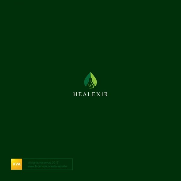 Healthy lifestyle logo