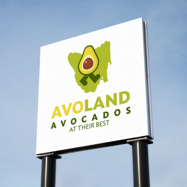 logo for a Tasmania's first commercial avocado farm