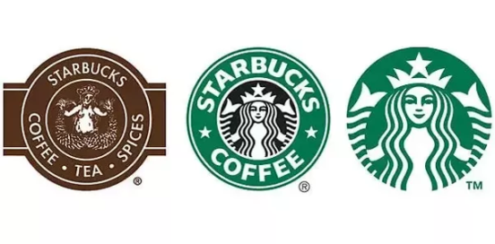 Starbuck  logo  iterations