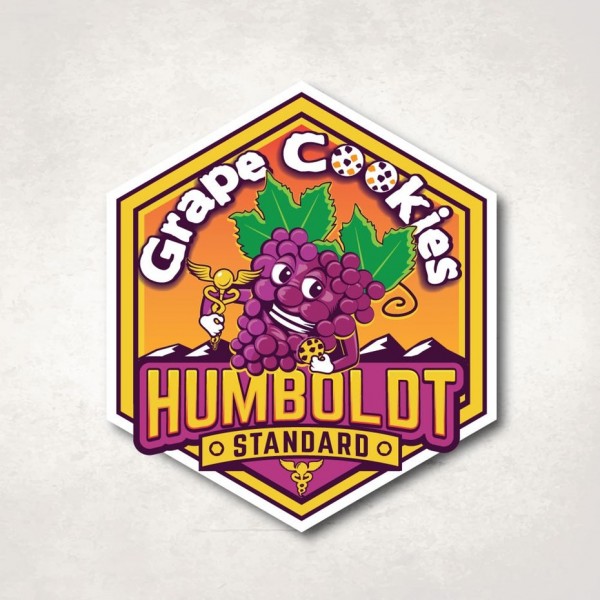 anthropomorphic bunch of grapes