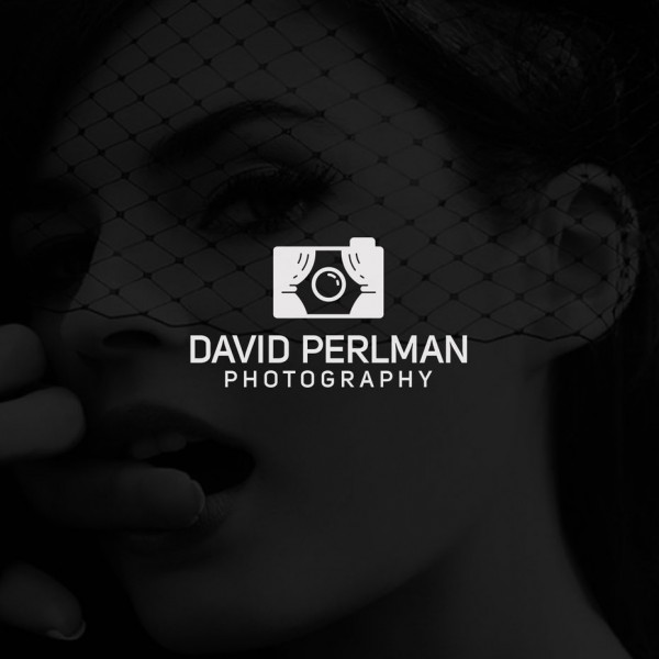 Photography logo with modern line work