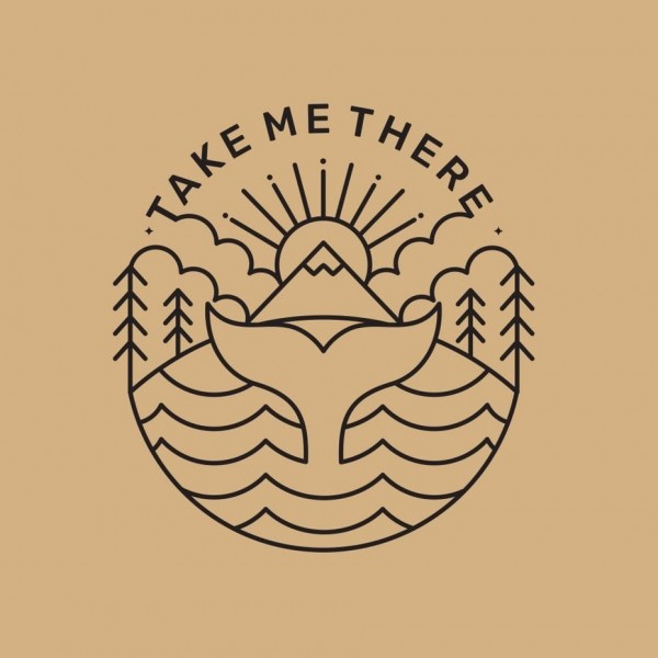 Photography logo with modern line work