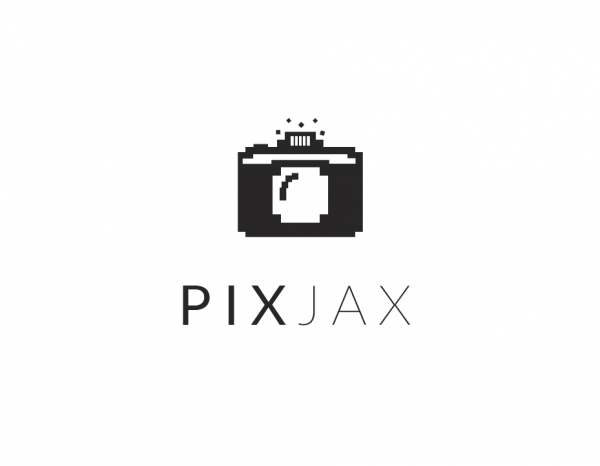 Photography  logo  with visual pun