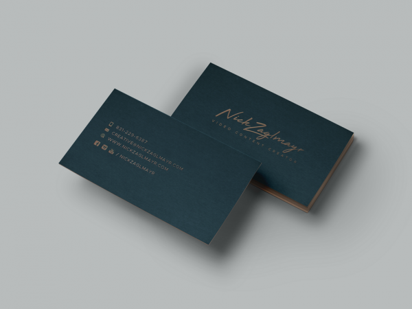 Nick Zaglmayr business card