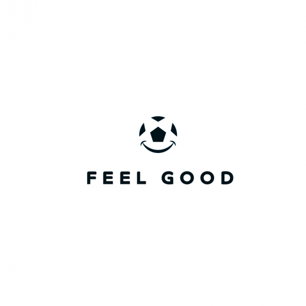logo with soccer ball concept
