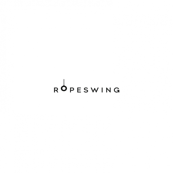 logo with rope swing concept
