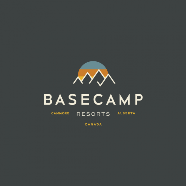 Basecamp Resorts logo design