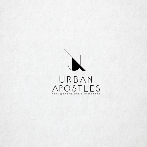 logo with line art