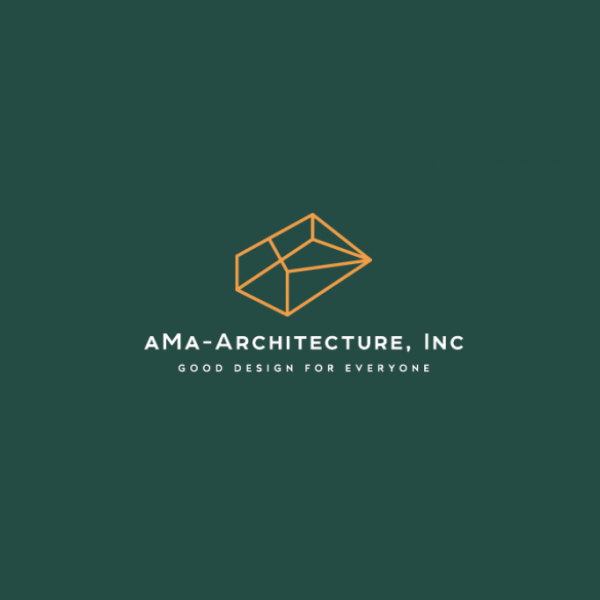 logo with line art
