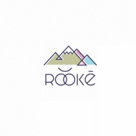 line drawing mountain logo
