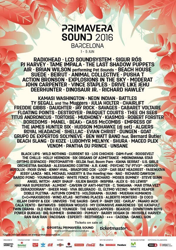 primavera sound poster 2016