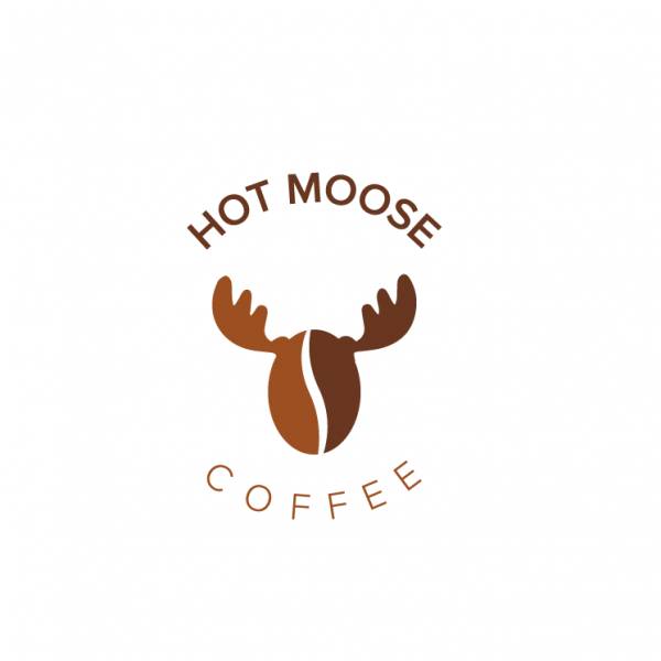 Hot Moose Coffee  logo 