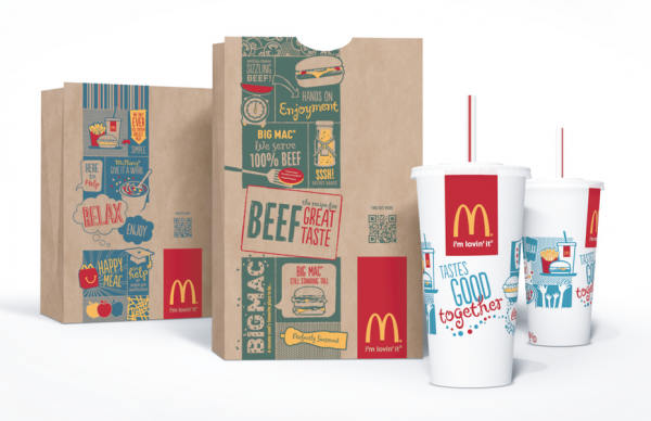 Mc Donald's packaging