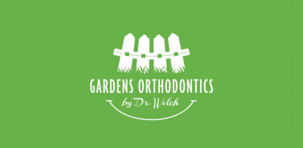 gardens orthodontics smile braces logo