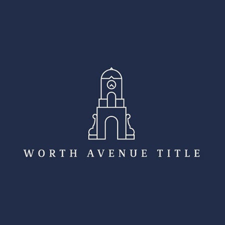 Worth Avenue Title real estate  logo 