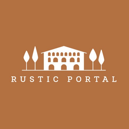 Rustic Portal real estate logo