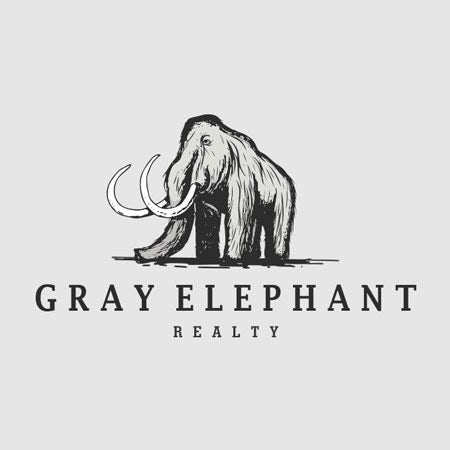 Gray Elephant real estate logo