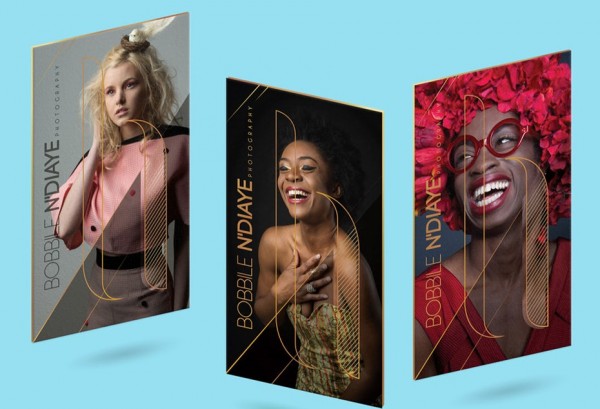 Fashion photography business card examples