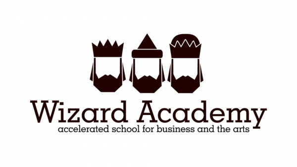 Wizard mascot logo design