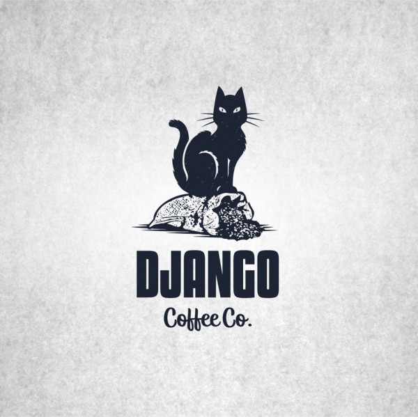 Django coffee logo design