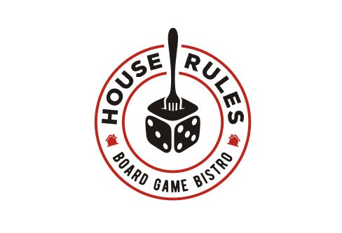 House Rules Board Game Bistro logo