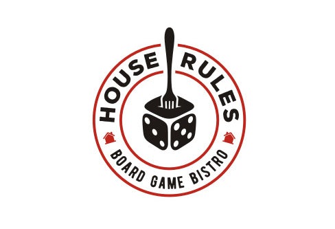 House Rules Board Game Bistro  logo 