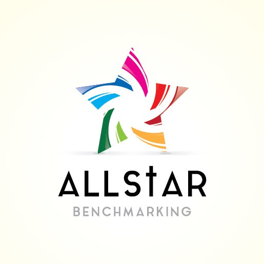 Five-pointed star logo design