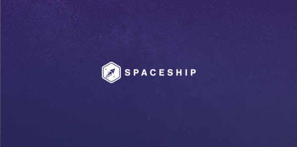 Spaceship logo design