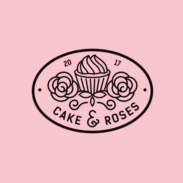 Sweetooth logo : Cake & Roses