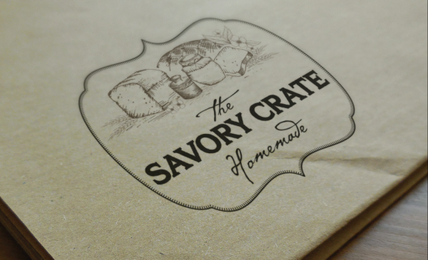The Savory Crate logo
