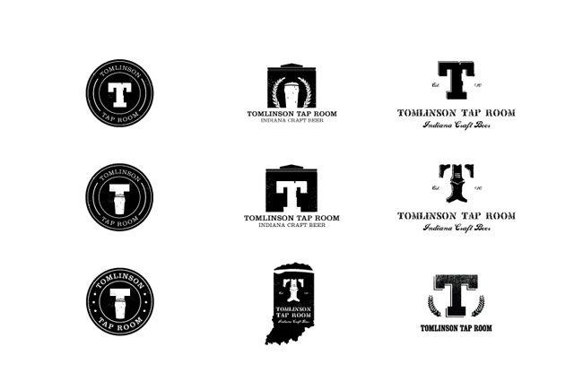 Tomlinson Tap Room啤酒酒吧logo设计