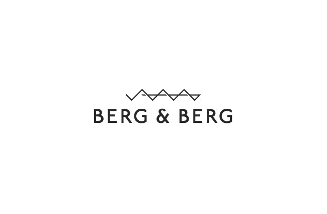 Berg & Berg服装品牌logo设计，vis视觉识别全案设计