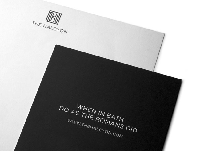 The Halcyon精品酒店vi设计，logo设计