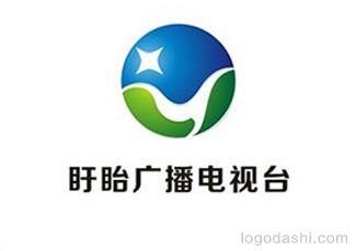 盱眙广播电视台台标标志logo设计，品牌vi设计