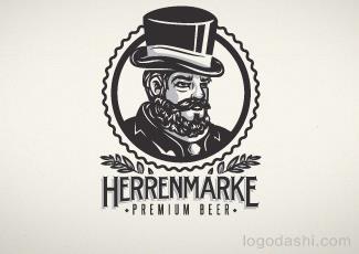 HERRENMARKE标志logo设计，品牌vi设计