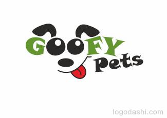 高飞宠物店标志标志logo设计，品牌vi设计