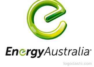 EnergyAustralia标志logo设计，品牌vi设计